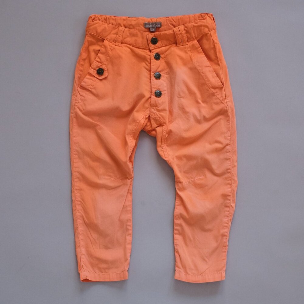 EMILE ET IDA LIGHTWEIGHT TROUSERS - ORANGE